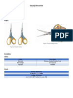 Inquiry Document (Scissors)