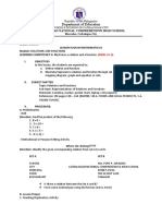 Lesson Plan - Relations and Functions