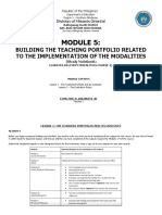 Module 5 Study Notebook