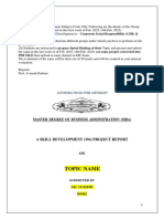 Skill Development Sample  Project Format CSR2023.pdf