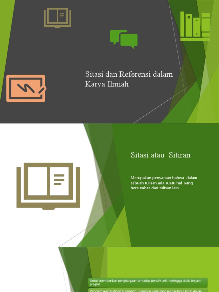 Panduan Sitasi & Referensi Ilmiah | PDF