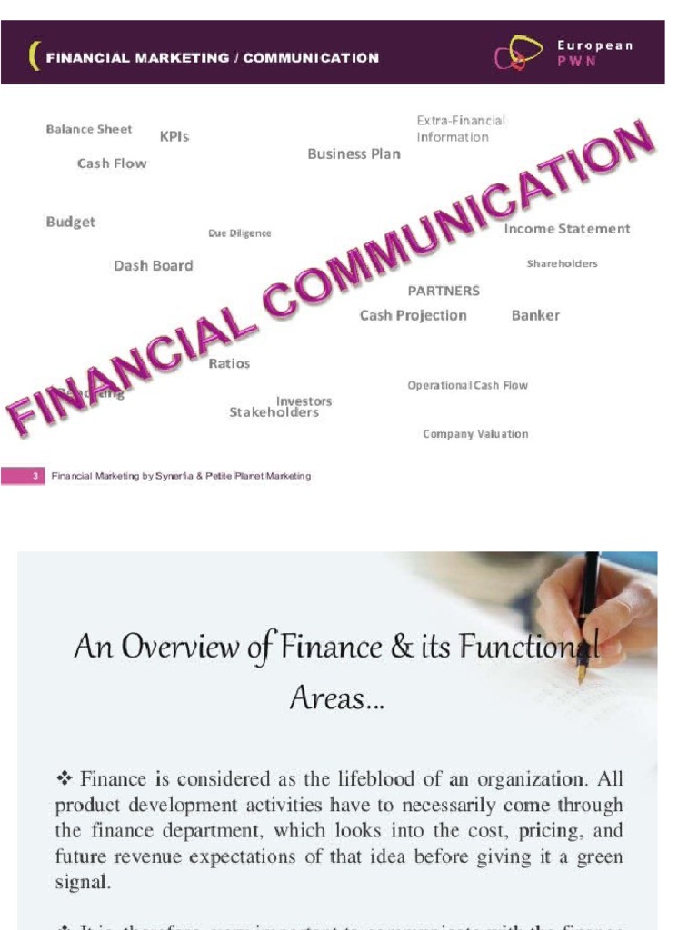 Financial Communication | PDF | Business | Finance & Money Management