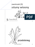 Zwiastuny Wiosny 5 Pol Kartka 1 2 M