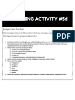 LEARNING ACTIVITY #5d