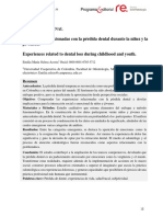 Experiencias Relacionadas Con La Pérdida Dental Durante La Niñez y La Juventud. Experiences Related To Dental Loss During Childhood and Youth