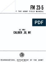 FM 23 5 M1 Garand
