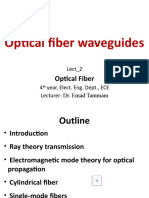 Optical Fiber Waveguide Basics