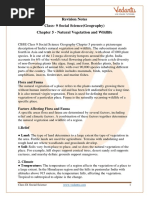 CBSE Class 9 Geography Chapter 5 Notes - Natural Vegetation and Wildlife