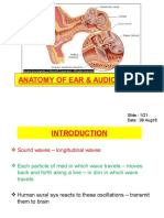 Anatomy of Ear & Audiometry