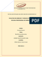 Beneficios penitenciarios en el Perú durante el bicentenario de su independencia