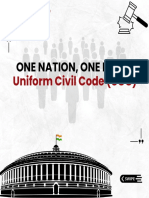 One Nation, One Rule - Uniform Civil Code (Ucc) - 1