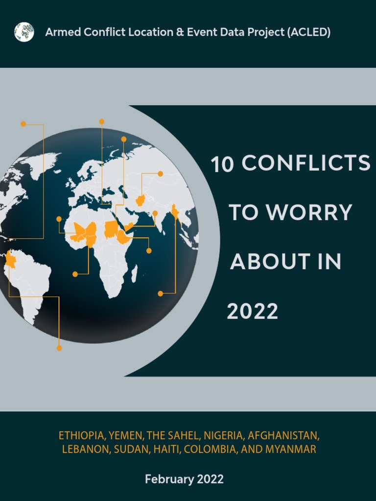 ACLED Report 10-Conflicts-2022 Feb 2022 Web Pub | PDF