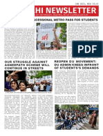 First Issue-Sfi Delhi Newsletter
