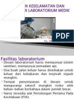 Pedoman Keselamatan Dan Kesehatan Di Laboratorium Medik