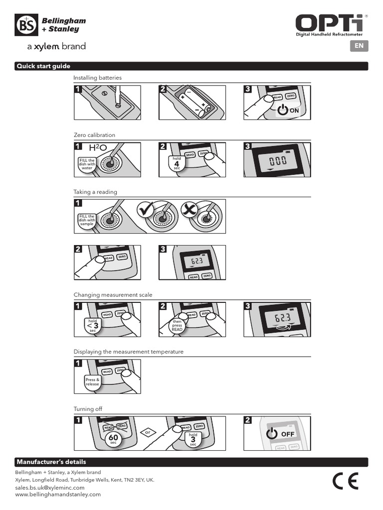 BSL User Guide 38 420 OPTi Refractometer en GB PDF Calibration