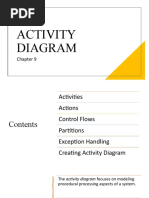 Chapter 9 - Activity Diagram