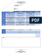 Rubric Defense