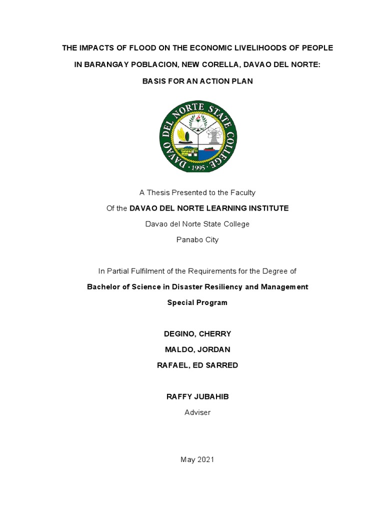 Economic Impacts of Floods in New Corella | PDF | Flood | Earth Sciences