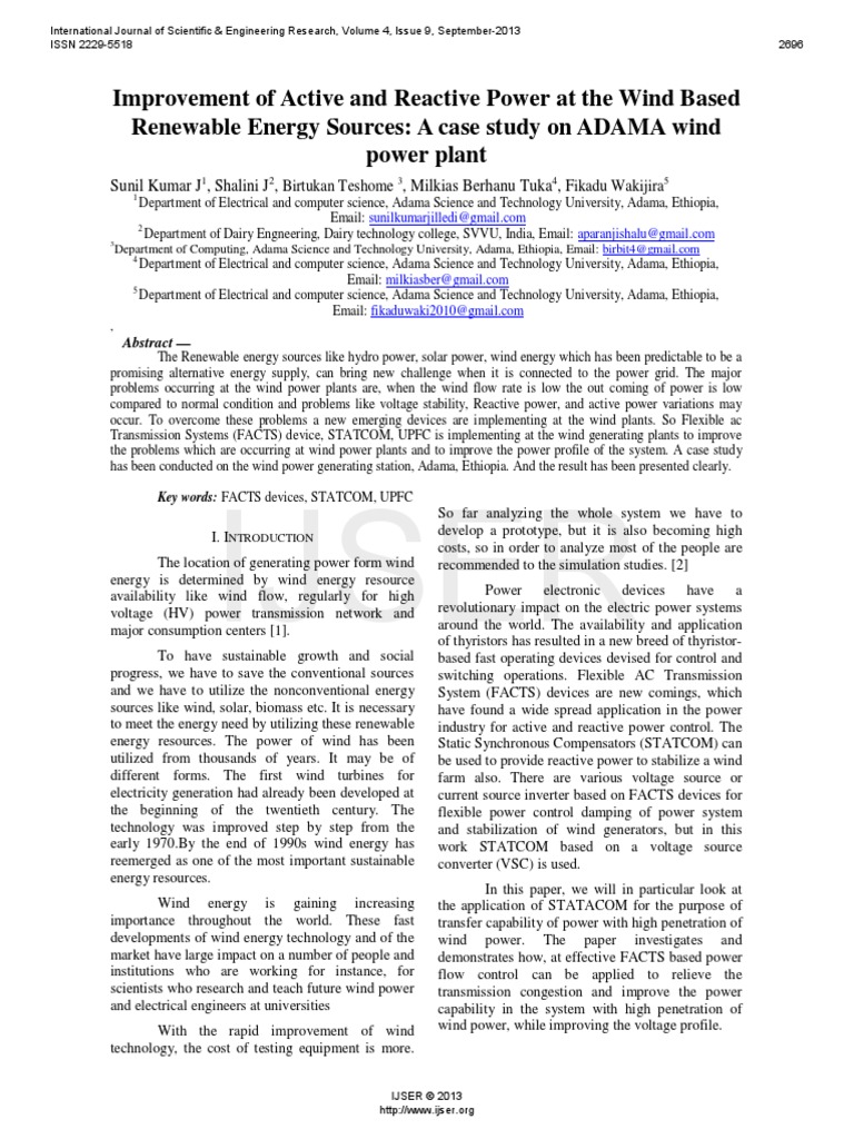 Improvement-of-Active-and-Reactive-Power | PDF | Wind Power | Electric ...