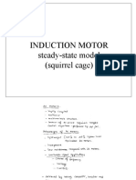 INDUCTION MOTOR STEADY-STATE MODEL