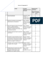 Lista Acte Componenta II