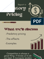 Predatory Pricing
