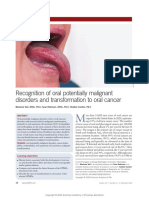 Recognition of Oral Potentially Malignant.3