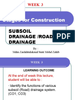 3B Subsoil Drainage