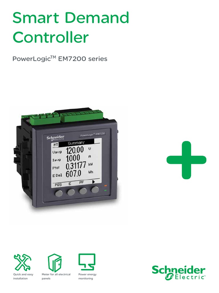 EM7200 Smart Demand Controller Overview | PDF | Ac Power | Amplifier