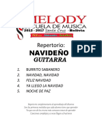 Partitura Navideña Guitarra) 1