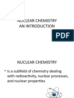 Nuclear Chemistry Intro