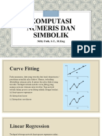 Pertemuan 7 - Regresi Linear Dan Polinomial