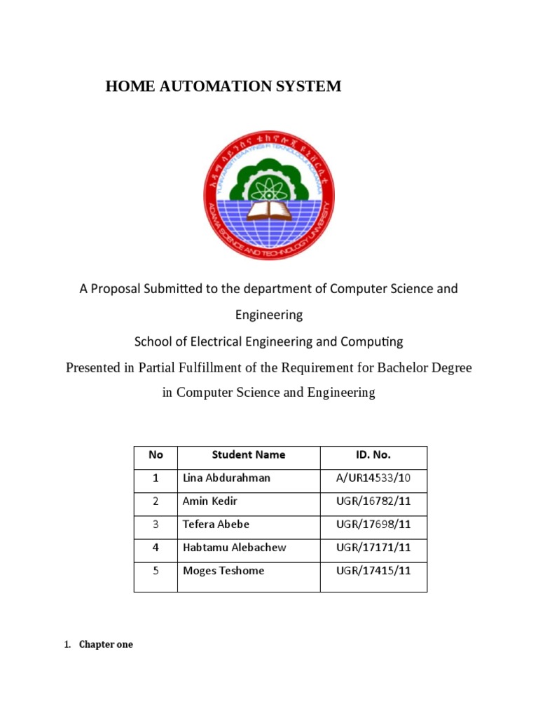 Home Automation System Project 13 PDF Home Automation Android