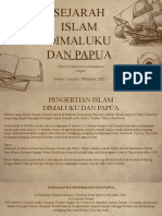 Sejarah Islam Maluku Dan Papua (Kel-1)