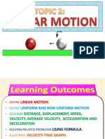 Unit 2 - Linear Motion