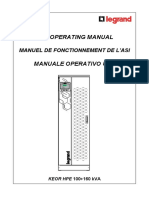 Oml46085 Operating Manual Keor Hpe 60 160kva