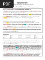 S3 Changing Parts of Speech ANSWERS