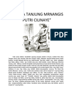 Legenda Tanjung Menangis (Putri Cilinaye)