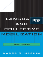 Nadra O. Hashim - Language and Collective Mobilization - The Story of Zanzibar (2009)