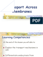 (L9) Transport Across Membranes