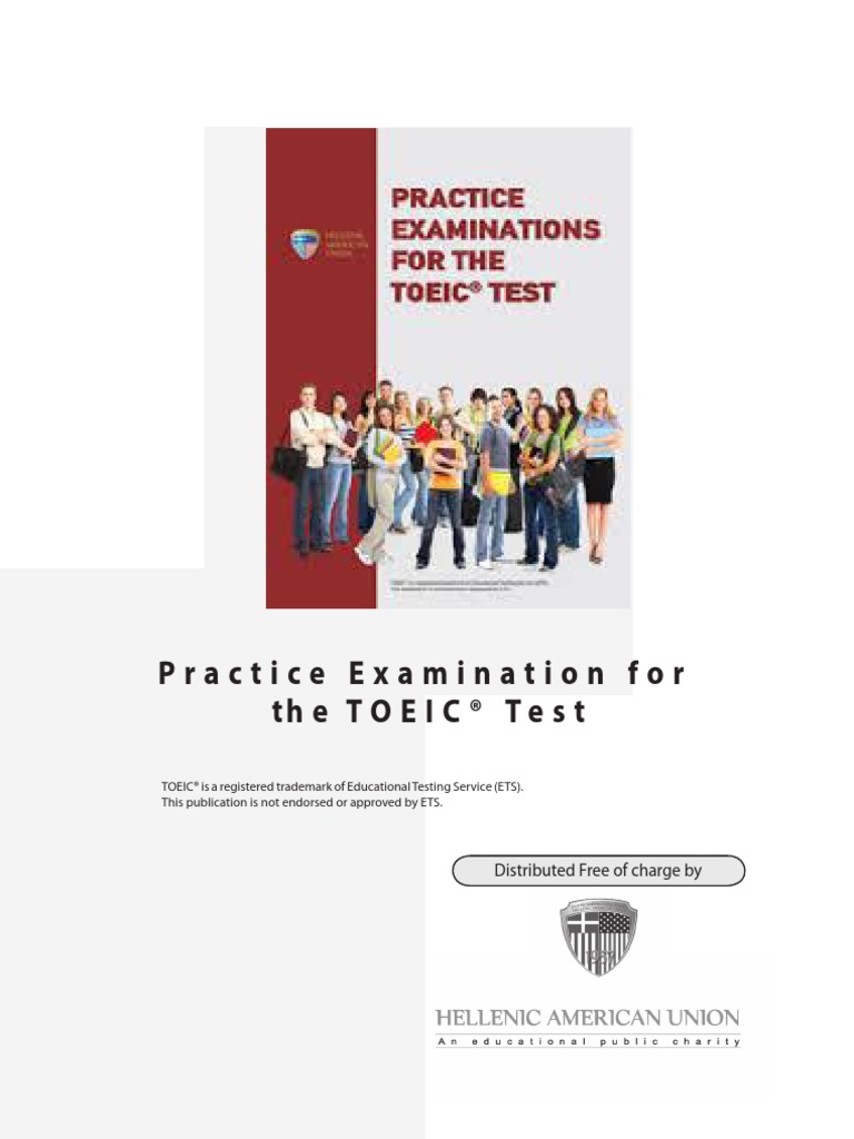 Toeic Test PDF