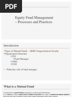 Equity Fund Management - Processes and Practices