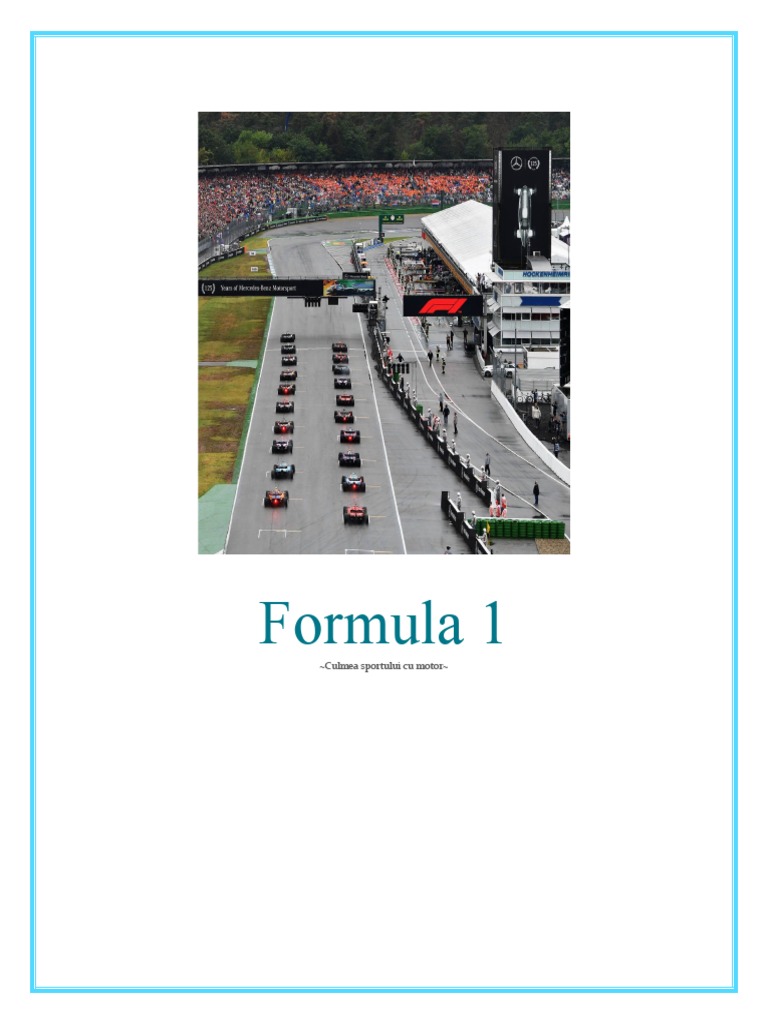 Cei Mai Buni Piloti de Formula 1 | PDF