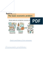 Basic Problems of An Economy