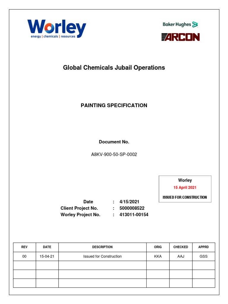 Painting Specification PDF Paint Abrasive