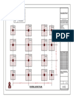 Footing Layout Plan