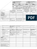 School lesson log details daily Filipino, math, English and science classes