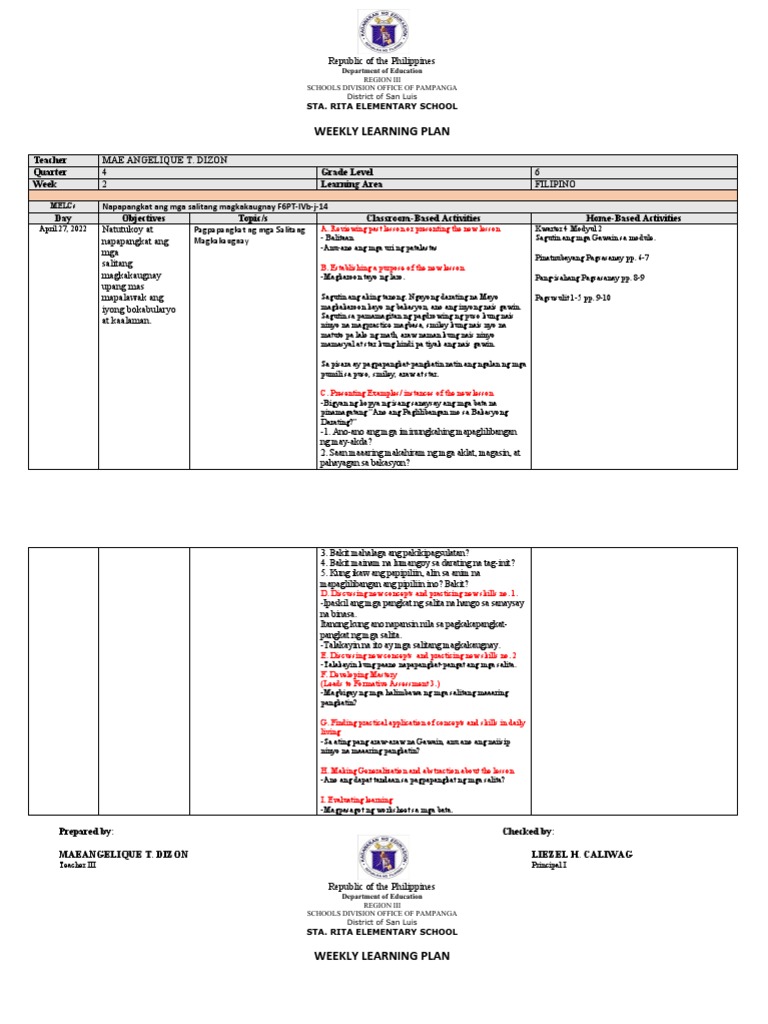 WLP Q4 G2-April-26 | PDF