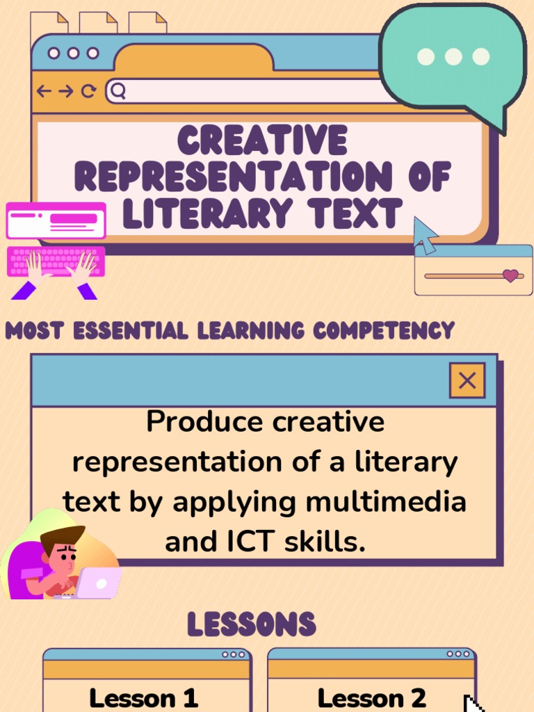 21st Module 4 Lesson 1 Creative Representation of Litext PDF
