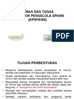 Pelatihan OM - Peran Dan Tugas KPSPAMS - 2020